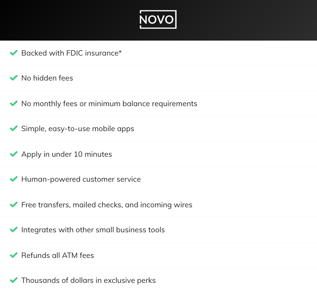 Novo Bank Review